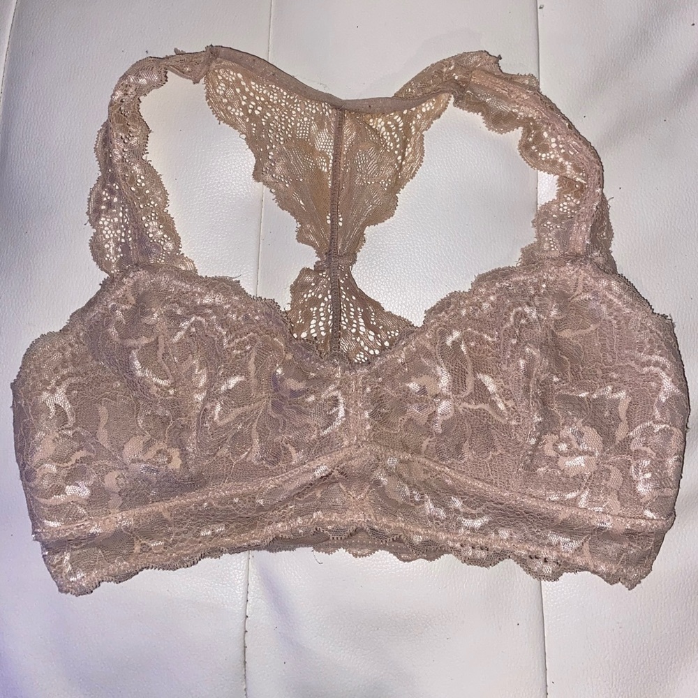 Cream colored bralette